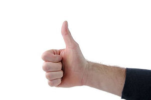 Thumbs up for counselling anxiety